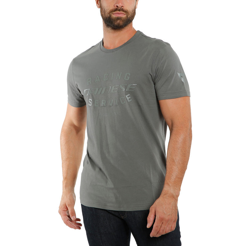 DAINESE PADDOCK T-SHIRT CHARCOAL-GRAY/CHARCOAL-GRAY 1896806-G37-S