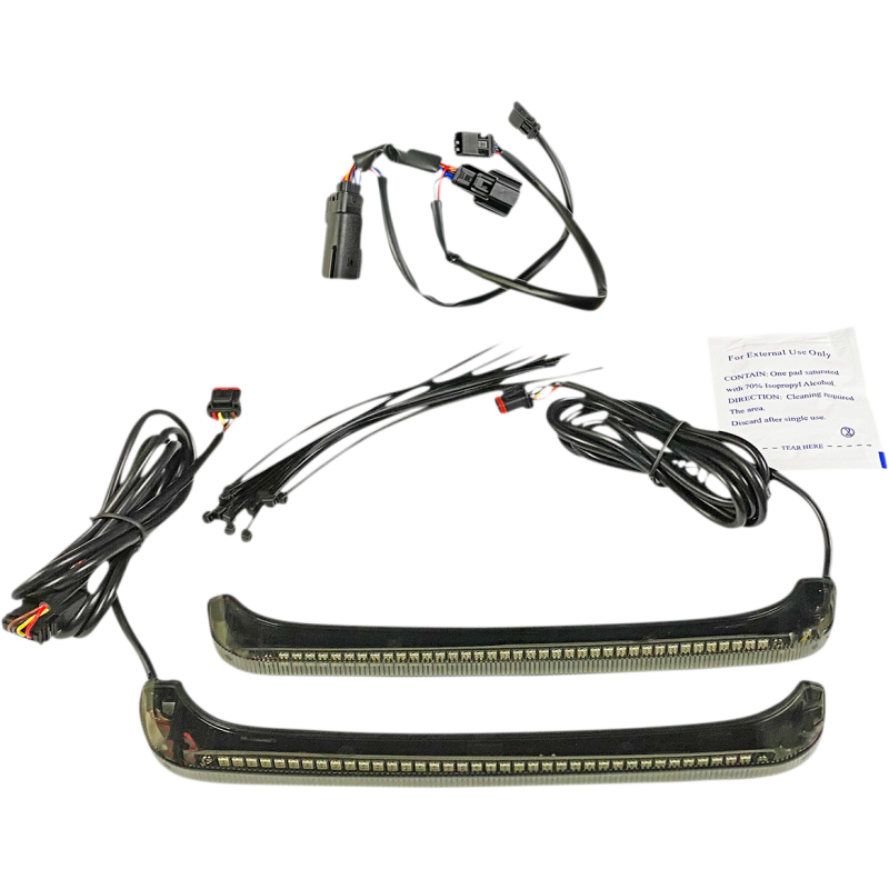 CUSTOM DYNAMICS LIGHT LWDUAL BAGZ SMKLENS CD-LPDC-BCM4-S