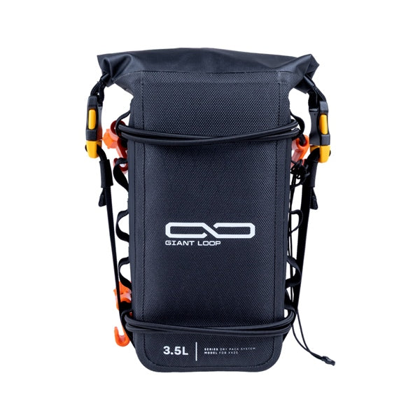 GIANT LOOP BAG FENDER/NUMBER PLATE 3.5L BK FDBG25-B