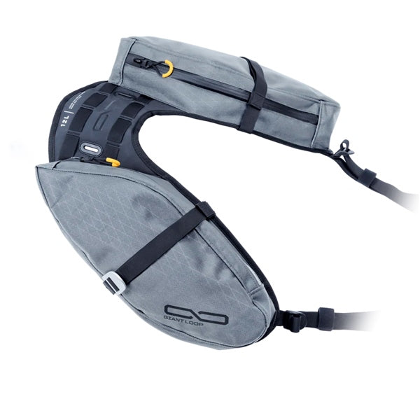 GIANT LOOP SADDLEBAG MOJAVI ZIP GY GIANTLOOP MSB25-Z-G