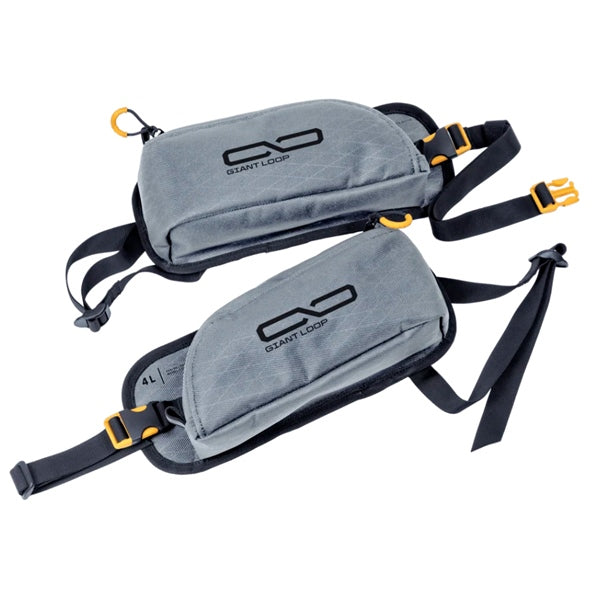 GIANT LOOP PANNIER POCKETS GY QTY 2 GIANTLOOP PNN25-G