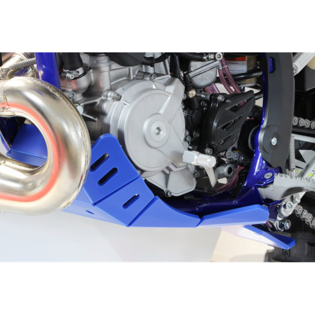 AXP RACING XTR SKIDPLATE 8MM SHE 250-300SE BLUE AX1434