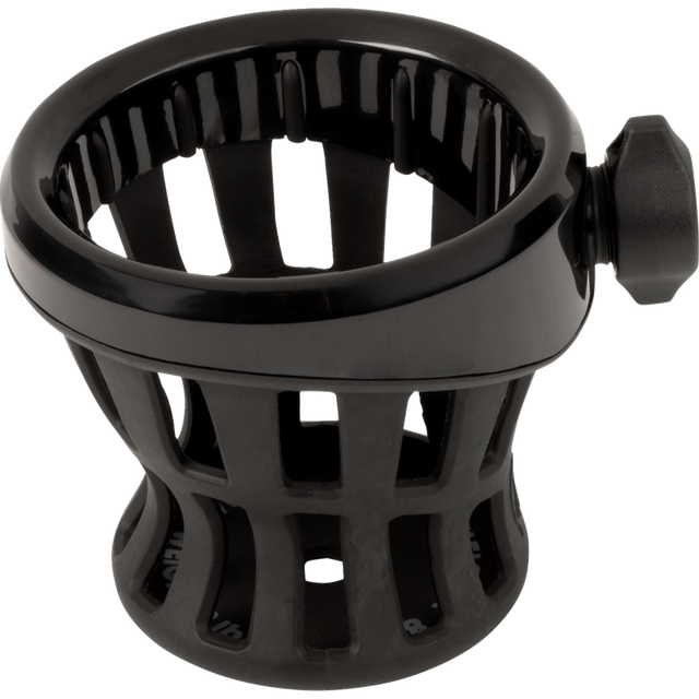 CIRO LLC HOLDER DRNK PSSNGR GEN 2 BLK, '96-'13 TOURING MNT BLK 55621