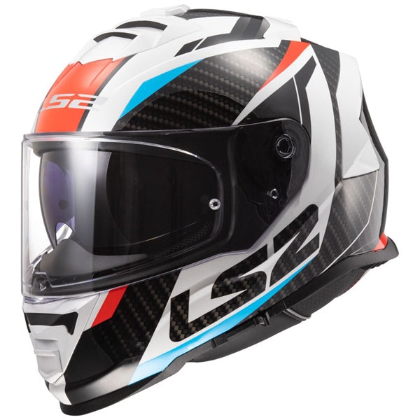 LS2 HELM ASSAULT RACER WH/RD/BL 3XL LS2 800-1257