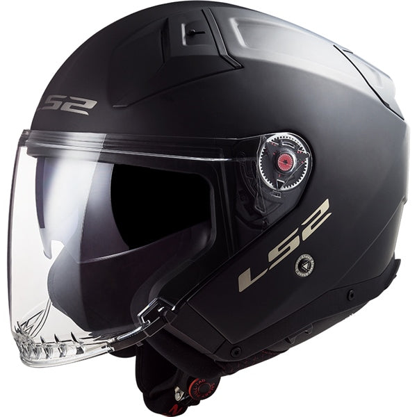 LS2 HELM INFINITY II SOLID MAT BK M LS2 603-1013