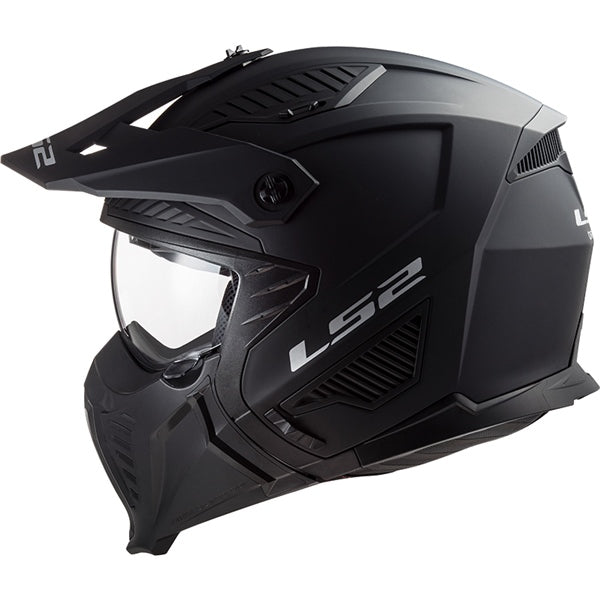 LS2 HELM DRIFTER SOLID MAT BK XL LS2 606-1015