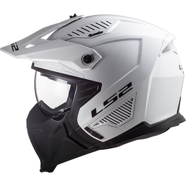 LS2 HELM DRIFTER SOLID GLOSS WH M LS2 606-1023