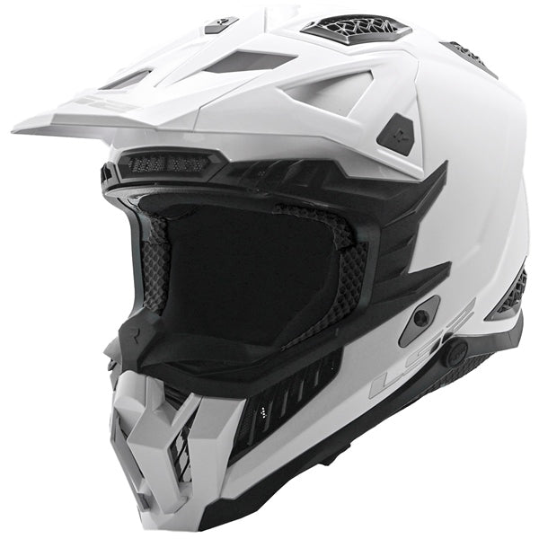 LS2 HELM X-FORCE SOLID GLOSS WH XS LS2 703-1021