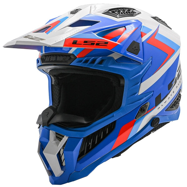 LS2 HELM X-FORCE SPRINT WH/BL/RD S LS2 703-1122