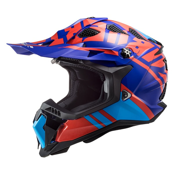 LS2 HELM SUBVERTER EVO GAMMAX GLOS RD/BL M 700-1153