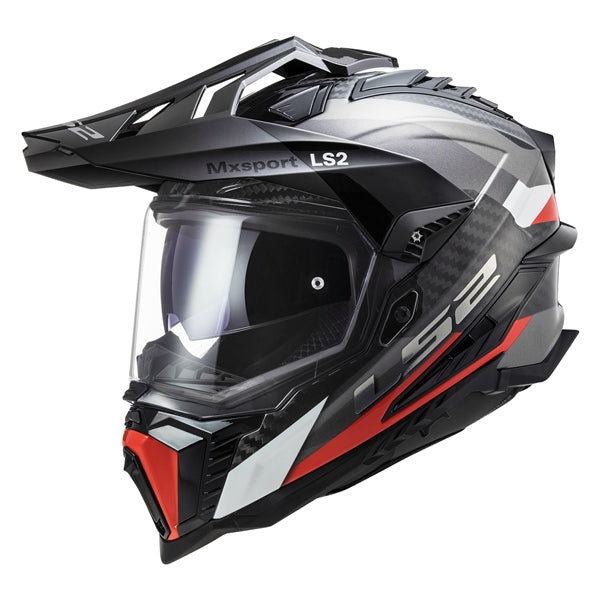 LS2 HELM EXPLORER C FRONTIER GLOS TIT/RD S 701-2132
