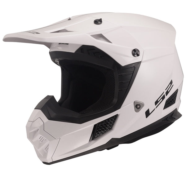 LS2 HELM COZ SOLID GLOSS WH 3XL LS2 706-1027