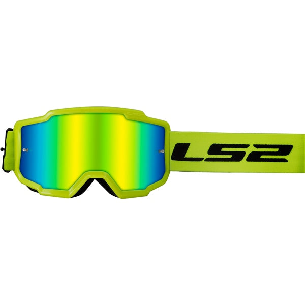 LS2 GOGG CHARGER BK/HI-VIS YE CLR LS2 04-571