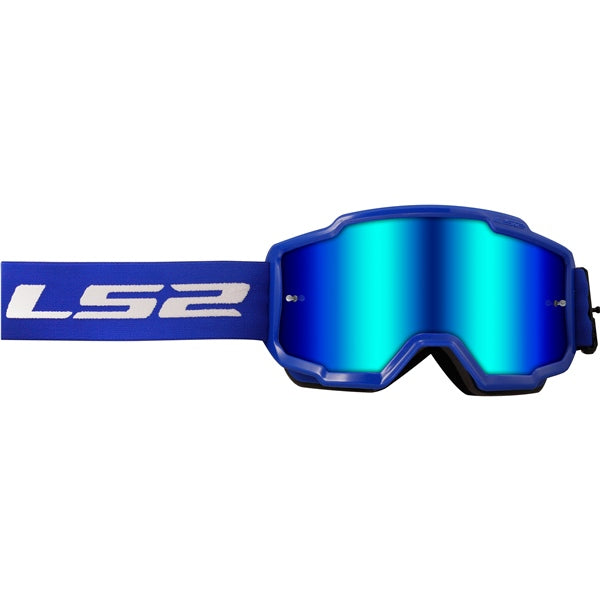 LS2 GOGG CHARGER BK/BL BL IRIDIUM LS2 04-674