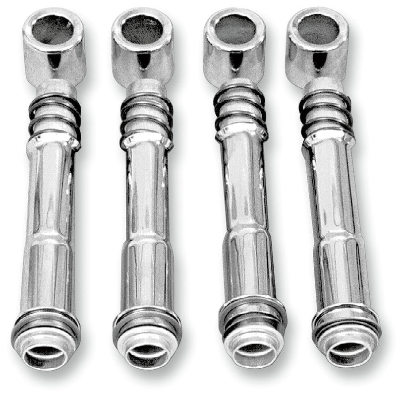 S&S CYCLE 84-17 B/T & 86-90XL P/ROD TUBE CVRS SET 93-4039