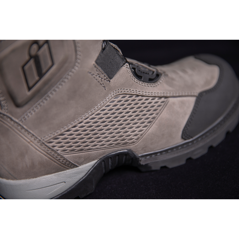 ICON STORMHAWK BOOT GRY 8 3403-1174
