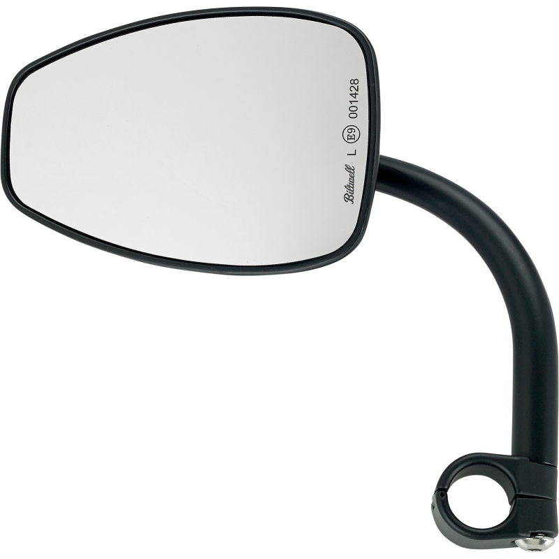 BILTWELL MIRROR T-DROP W/MNT 7/8"B 6504-578-131