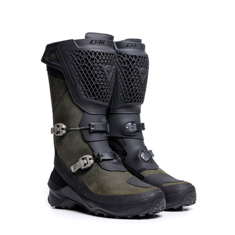DAINESE SEEKER GORE-TEX BOOTS BLACK/ARMY-GREEN 47 1795241-70H-47
