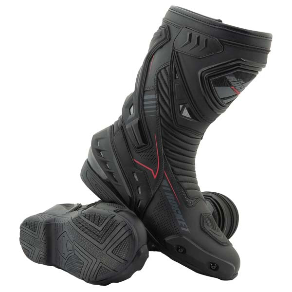 JOE ROCKET MEN'S SPEEDMASTER 2.0 RACE BOOTS BLACK 14 JRC26160-7