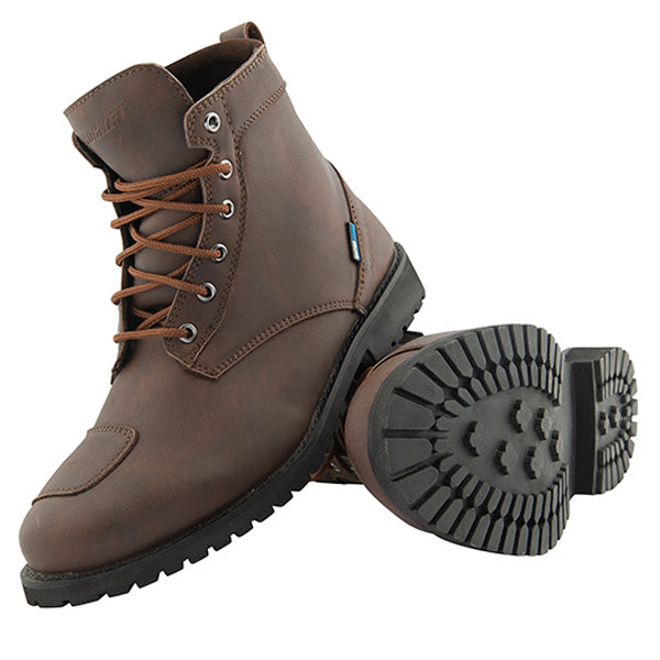 JOE ROCKET MENS IRON AGE CRUISER BOOT 10 BROWN 4-006332