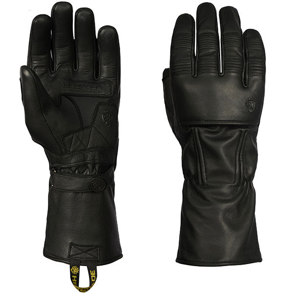 HELGRADE HOPPER WATER RESISTANT LEATHER GLOVES LARGE BLACK 8-205014
