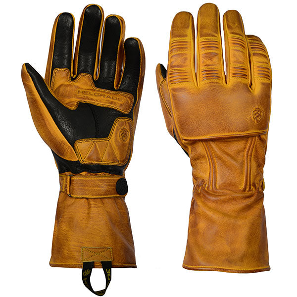 HELGRADE HOPPER WATER RESISTANT LEATHER GLOVES 2XL BROWN 8-205216