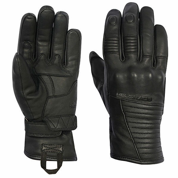 HELGRADE LOREN WATER RESISTANT LEATHER GLOVES 2XL BLACK 8-603016