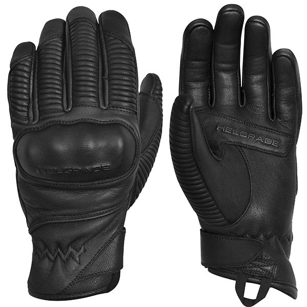 HELGRADE WOMEN'S JETT LEATHER GLOVES XS BLACK 8-600011
