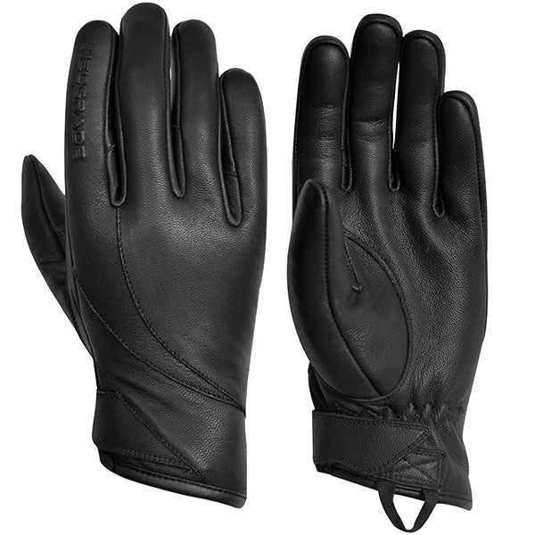 HELGRADE WOMEN'S STEFANI LEATHER GLOVES XS BLACK 8-602011