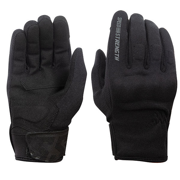 SPEED AND STRENGTH WOMEN'S SPEED SOCIETY TEXTILE MOTORCYCLE GLOVES LARGE BLACK SSC23250-13
