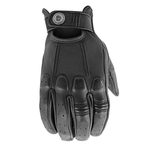 JOE ROCKET POWERGLIDE LEATHER GLOVES SMALL BLACK 4-341404