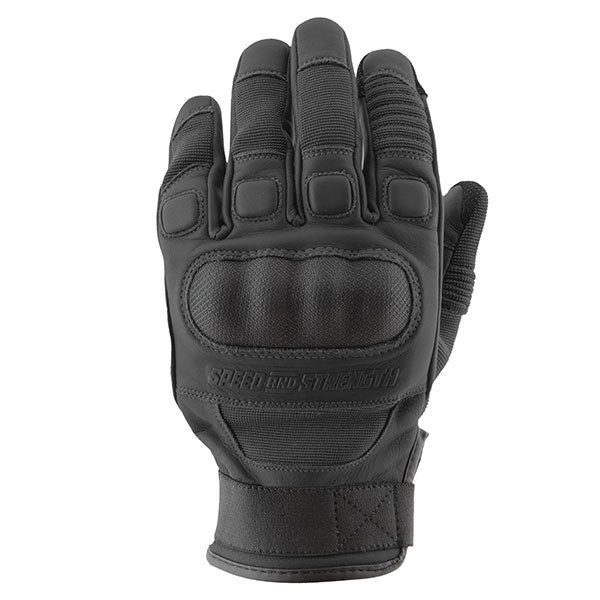 SPEED & STRENGTH DOGS OF WAR GLOVE BLACK LARGE SSC25150-3