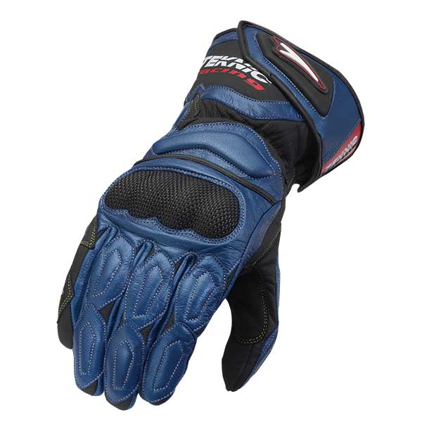 TEKNIC LONG CHICANE STREET GLOVES 2XL BLUE/BLACK 4-350028