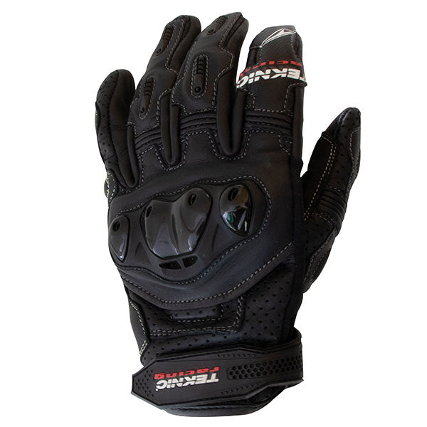 TEKNIC SHORT CHICANE STREET GLOVES MEDIUM BLACK 4-350405