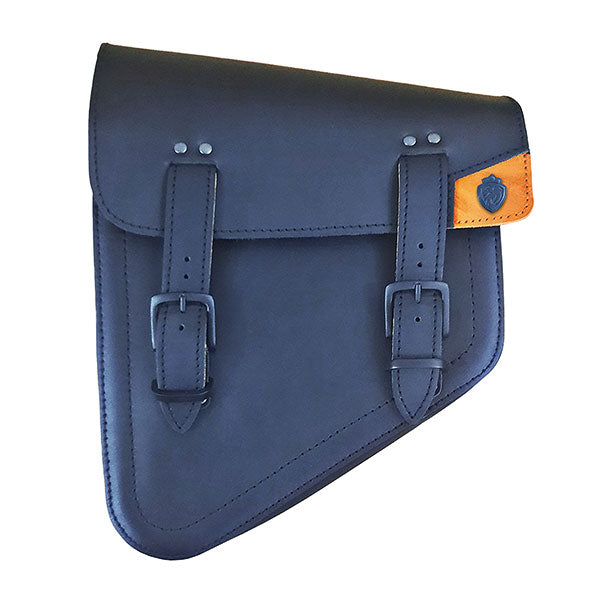 HELGRADE LEATHER SOLO BAG BLACK 8-800079