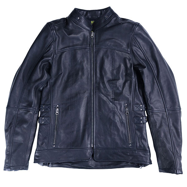 HELGRADE BERGEN WOMEN'S LEATHER JACKET BLACK XS 8-402012