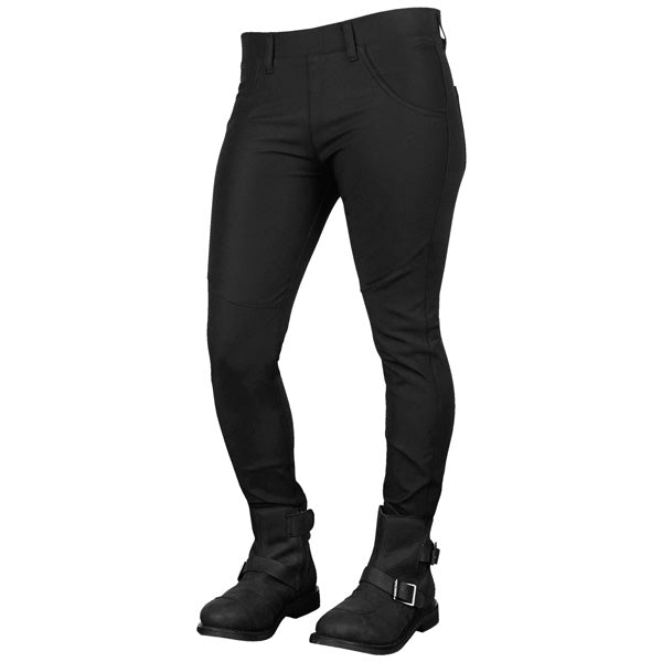 SPEED AND STRENGTH WOMEN'S COMIN IN HOT YOGA MOTO PANTS 12 REGULAR BLACK 880285
