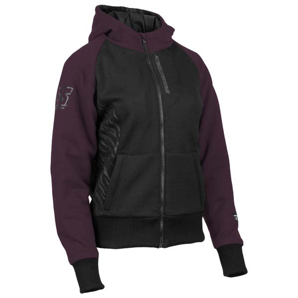 SPEED & STRENGTH WOMENS CAT OUT'A HELL 2.0 HOODY LARGE SMOKED PURPLE SSC26230-18
