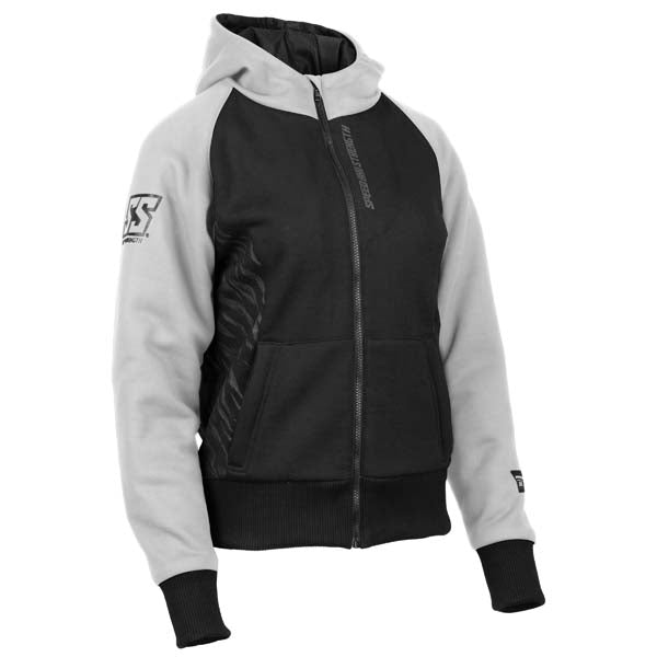 SPEED & STRENGTH WOMENS CAT OUT'A HELL 2.0 HOODY XS GREY SSC26230-8