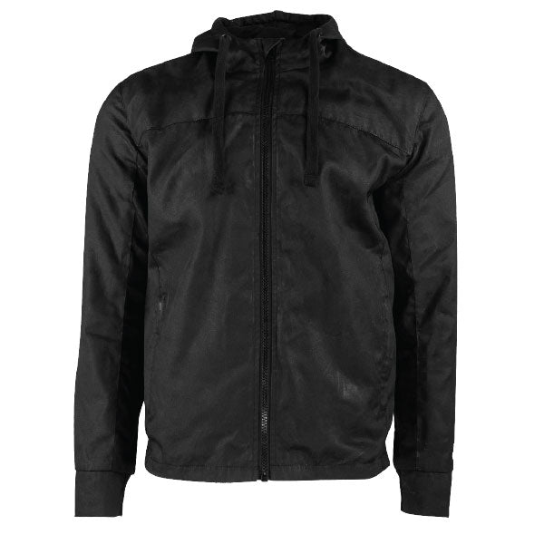 SPEED AND STRENGTH MEN'S GO FOR BROKE ARMOURED MOTORCYCLE HOODY XL BLACK 4-619117