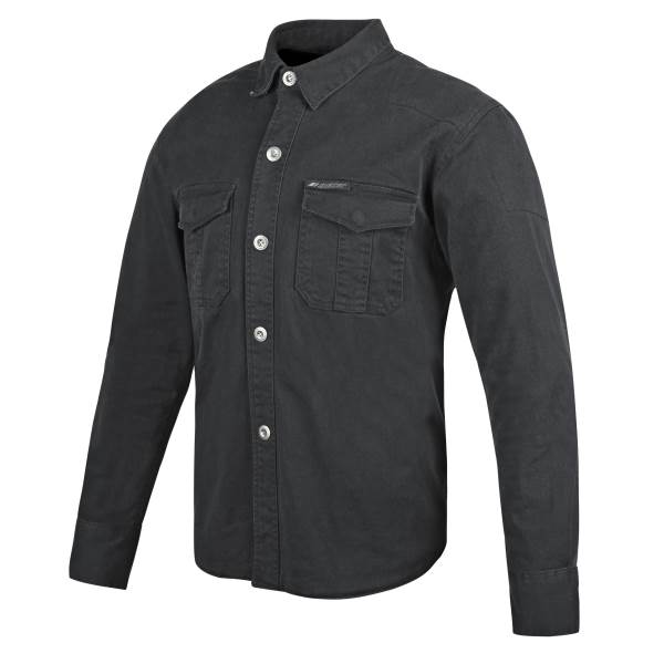 JOE ROCKET MEN'S HOGTOWN ARMOURED MOTO SHIRT MEDIUM BLACK 24-80514