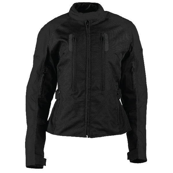 JOE ROCKET WOMEN'S VICTORIA TEXTILE JACKET XS BLACK 4-643403