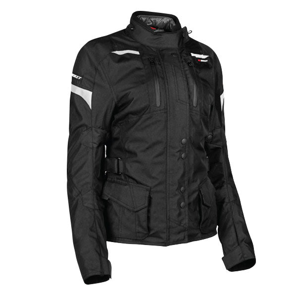 JOE ROCKET WOMEN'S BALLISTIC 14.0 TEXTILE JACKET XS BLACK 4-644203
