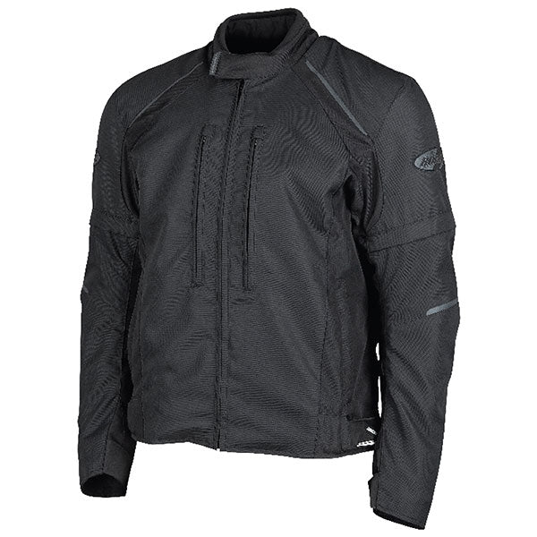 JOE ROCKET MEN'S TRANS CANADA 3.0 CONVERTIBLE TEXTILE JACKET XS BLACK 4-648003