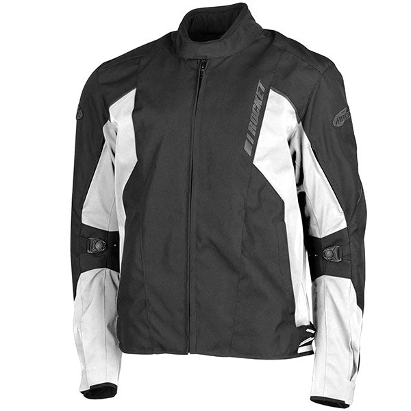 JOE ROCKET ATOMIC 2.0 TEXTILE JACKET MEDIUM BLACK/WHITE JRC22111-15