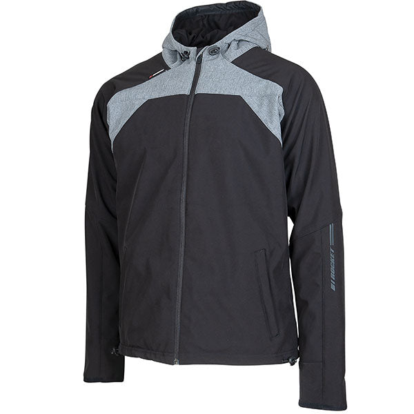 JRC HARDCORE CANADIAN 2.0 ARMORED/REINFORCED HOODY 2XL - BLACK/CHARCOAL JRC22131-5