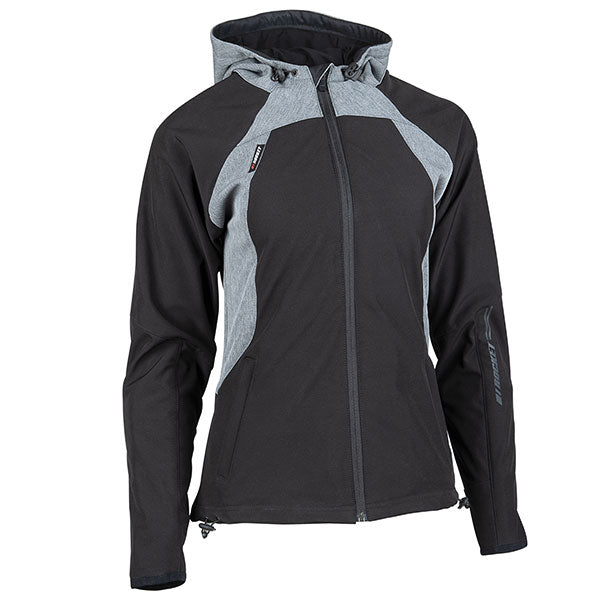 JRC WOMEN'S HEARTBREAKER ARMOURED/REINFORCED HOODY XL - BLACK/CHARCOAL JRC22231-5