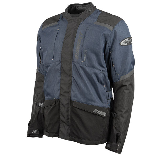 JOE ROCKET MENS BALLISTIC 16.0 WATERPROOF ADVENTURE JACKET LARGE NAVY JRC24110-26