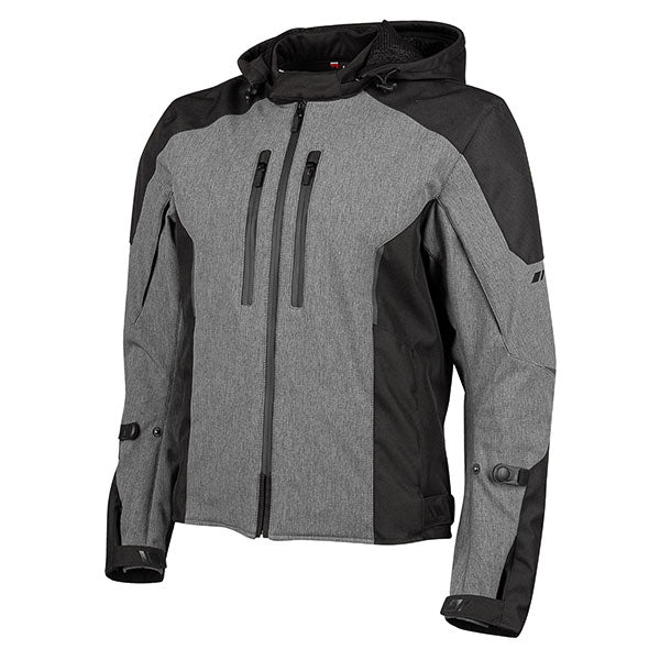 JOE ROCKET MEN'S METEOR 2.0 WATERPROOF TEXTILE JACKET XL HEATHER GREY JRC24111-14