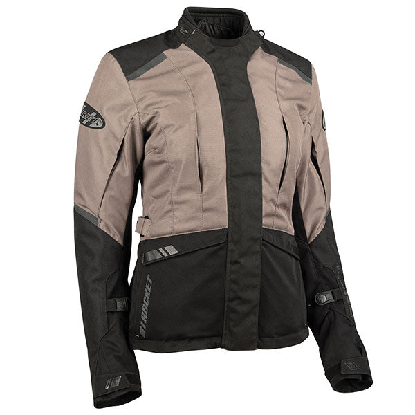 JOE ROCKET WOMENS BALLISTIC 16.0 WATERPROOF ADVENTURE JACKET XL SAND JRC24210-13